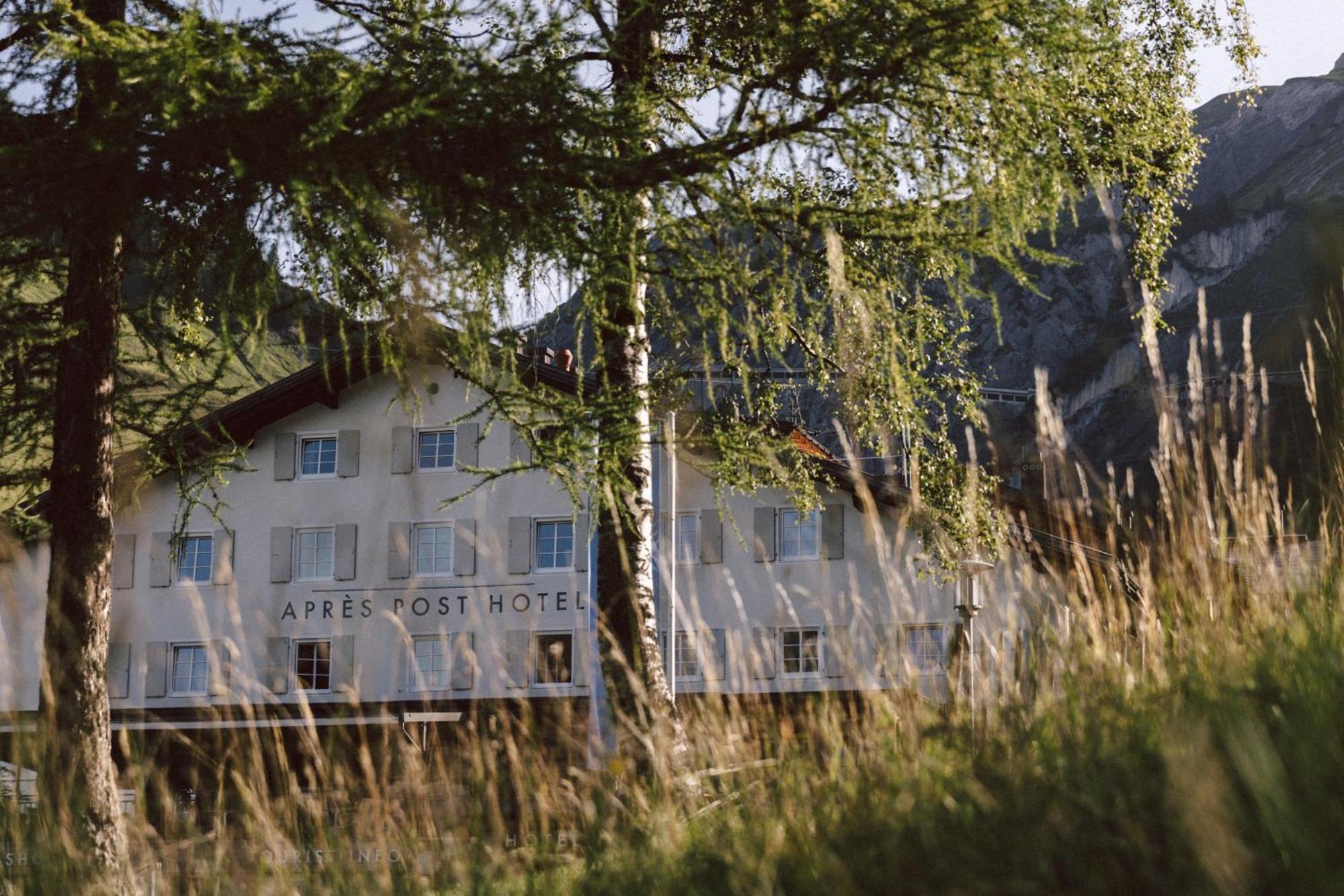 Apres Post Hotel Щубен ам Арлберг Екстериор снимка