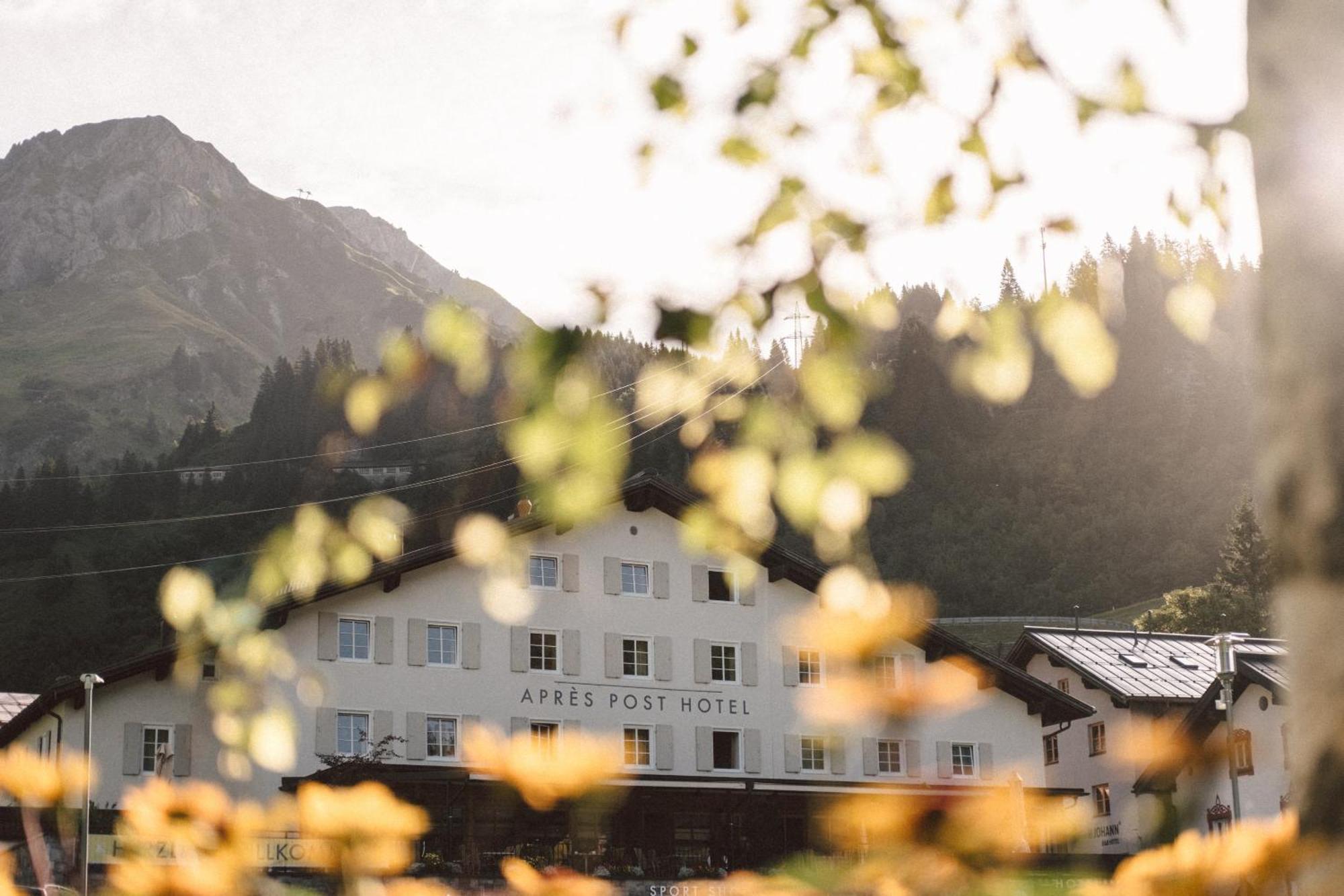 Apres Post Hotel Щубен ам Арлберг Екстериор снимка